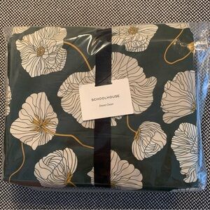 Schoolhouse Blooming Field Duvet Cover